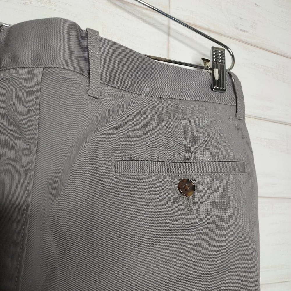 J. Crew Straight-fit flex khaki pant